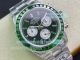 Swiss Replica Rolex Daytona Black Dial Green Diamond Bezel Watch 40MM (3)_th.jpg